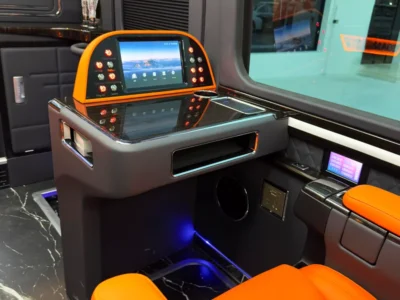 2025 Toyota Coaster Other 6 Cylinders Engine Black Orange Van MT GCC Specs