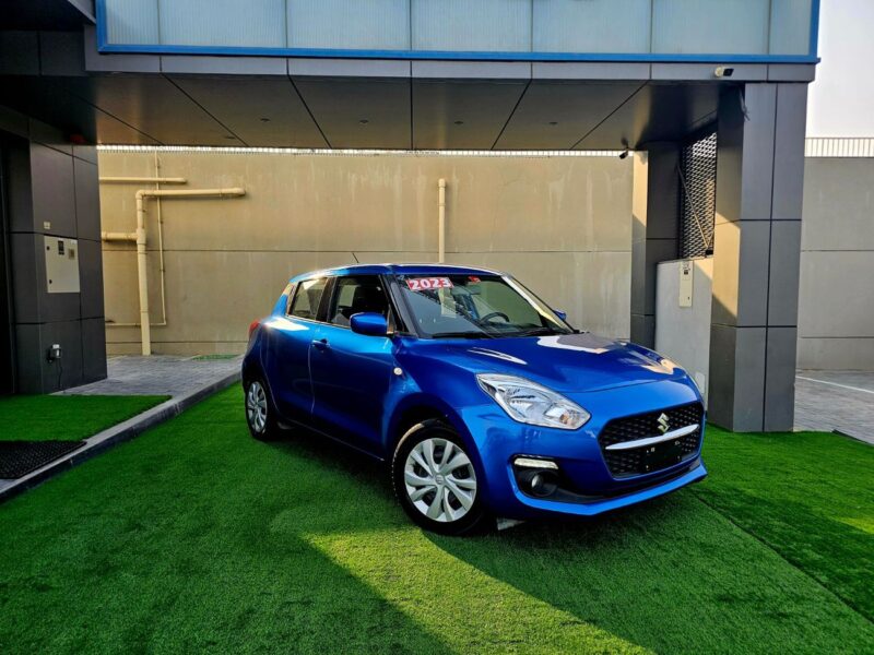 2023 Suzuki Swift SWIFT 1.2L 4 Cylinders Engine GCC Specs Blue Black Hatchback