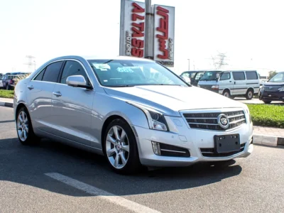 2014 Cadillac ATS Performance 4 Cylinders Engine Silver Black Sedan Clean Car