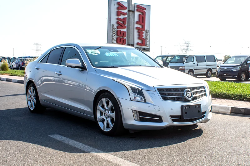 2014 Cadillac ATS Performance 4 Cylinders Engine Silver Black Sedan Clean Car