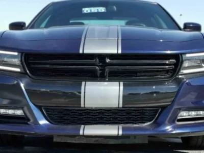 2017 Dodge Charger SXT 5.7 Liter V8 PETROL Engine Blue Red Sedan