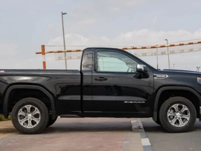 2026 GMC Sierra SLE V8 5.3L AT Petrol Single Cab Black Grey Pick Up Truck