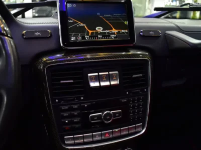 2015 Mercedes-Benz G-Class G 63 AMG 8 Cylinders Engine Silver Red SUV GCC