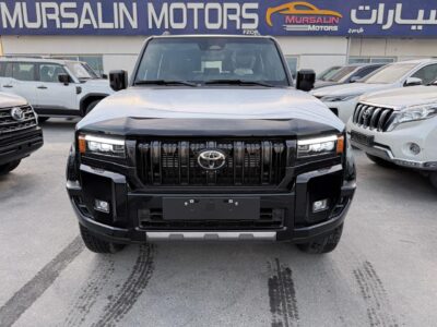 2026 Toyota Prado 2.4L Turbo 4 Cylinder Petrol Engine Black SUV GCC Specs