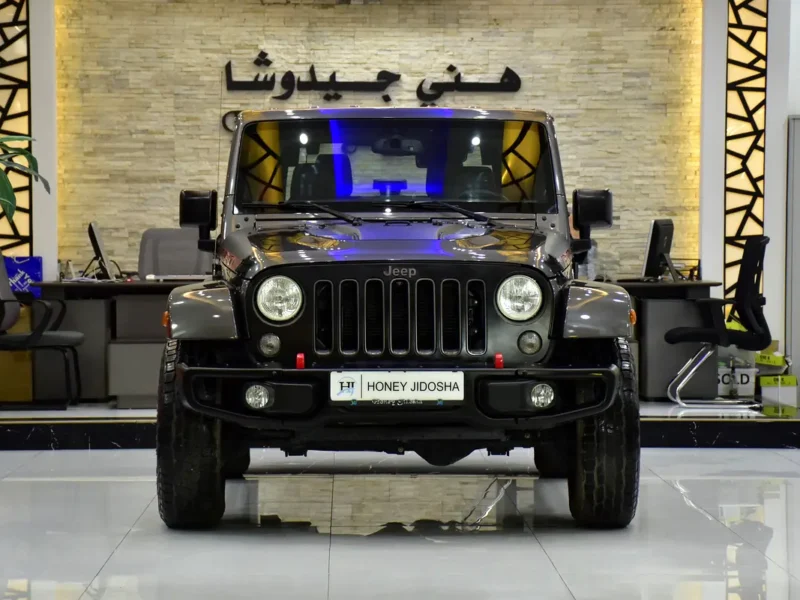 2017 Jeep Wrangler Rubicon RECON EDITION 6 Cylinders Engine Grey Black SUV