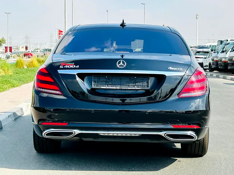2019 Mercedes-Benz S-Class S 400 6 Cylinders Petrol Engine Black Sedan