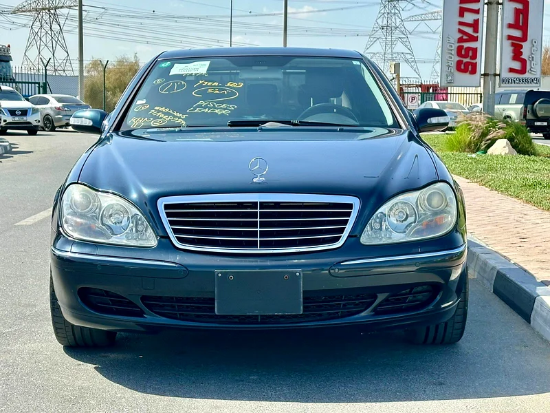 2005 Mercedes-Benz S-Class S 350 6 Cylinders Engine Black Sedan Elegant Luxury