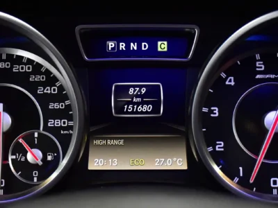 2015 Mercedes-Benz G-Class G 63 AMG 8 Cylinders Engine Silver Red SUV GCC