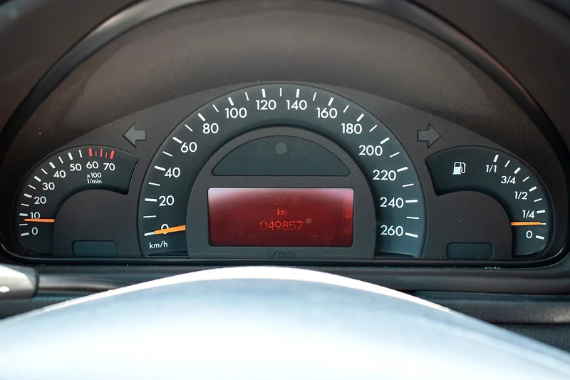 2001 Mercedes-Benz C-Class C240 6 Cylinders Engine Silver Black Sedan Clean Car