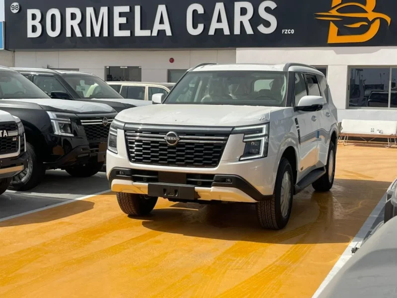 2026 Nissan Patrol LE T2 3.5Liter V6 Twin Turbo Engine White SUV GCC Specs