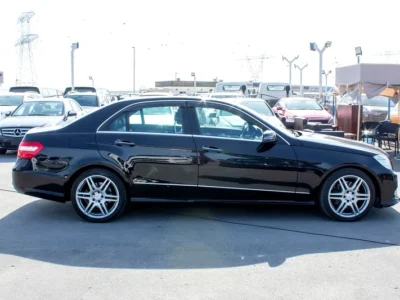 2009 Mercedes-Benz E-Class E 350 6 Cylinders Engine Black Sedan Excellent Condition