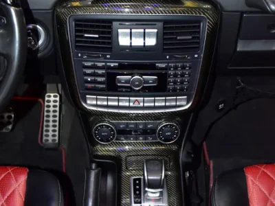 2015 Mercedes-Benz G-Class G 63 AMG 8 Cylinders Engine Silver Red SUV GCC