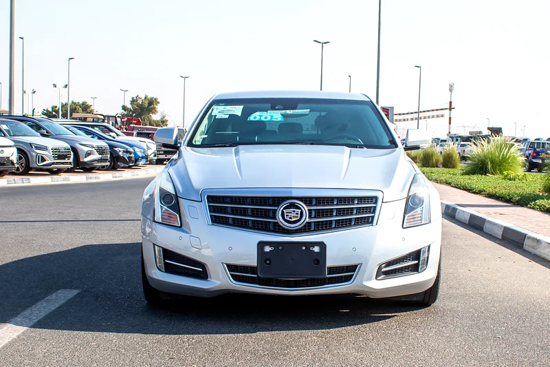 2014 Cadillac ATS Performance 4 Cylinders Engine Silver Black Sedan Clean Car