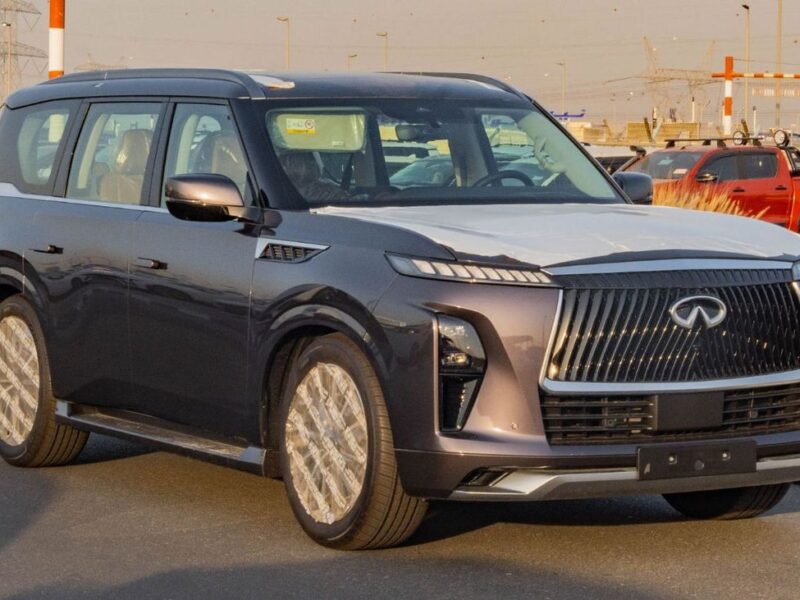 2025 Infiniti QX80 Sensory 3.5L Twin-Turbocharged V6 AT Petrol Grey Tan SUV