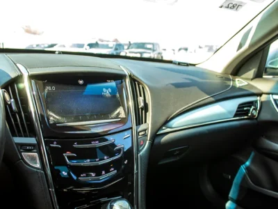 2014 Cadillac ATS Performance 4 Cylinders Engine Silver Black Sedan Clean Car