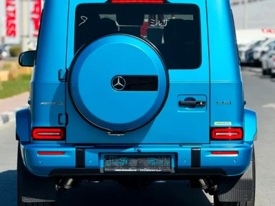 2025 Mercedes-Benz G-Class G 63 AMG 8 Cylinders Engine Blue Black Wagon