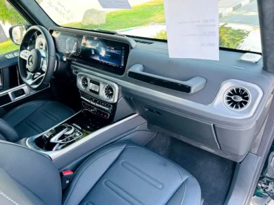 2024 Mercedes-Benz G-Class G 400 d 6 Cylinders Engine Green Black Wagon