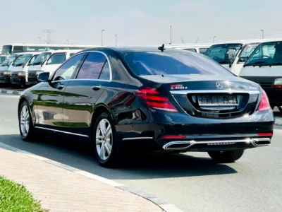 2019 Mercedes-Benz S-Class S 400 6 Cylinders Petrol Engine Black Sedan