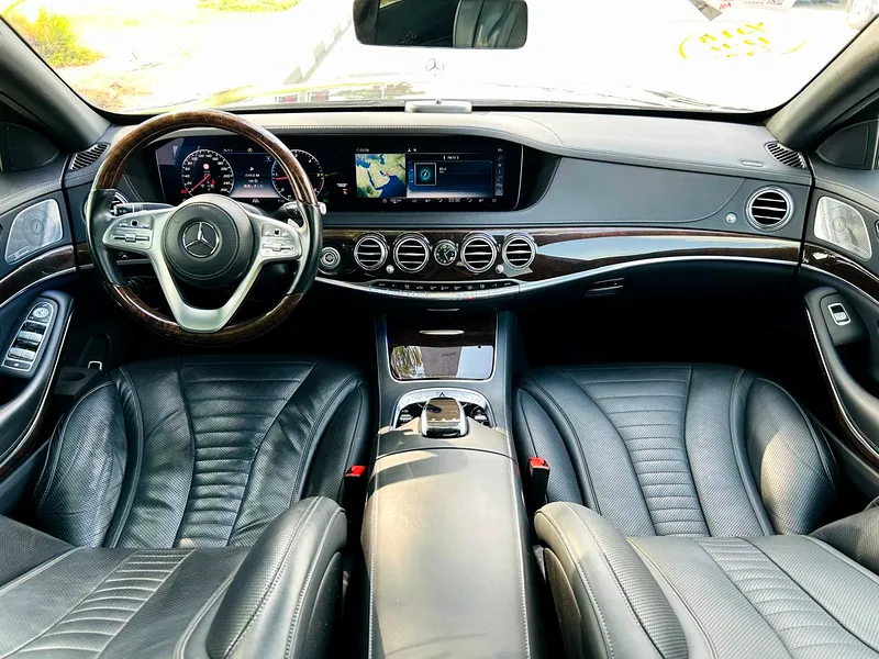2019 Mercedes-Benz S-Class S 400 6 Cylinders Petrol Engine Black Sedan