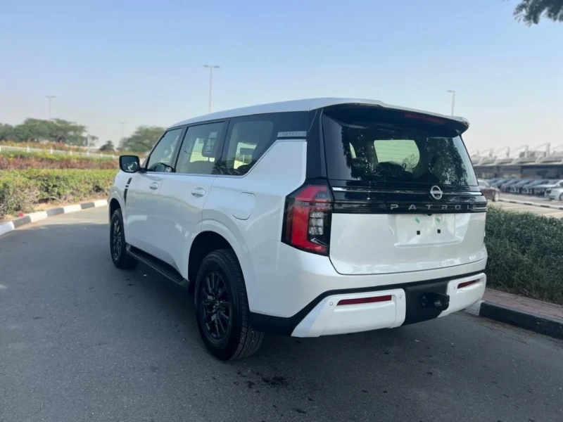 2025 Nissan Patrol XE 3.8 Liters V6 Petrol Engine White Black SUV GCC Specs