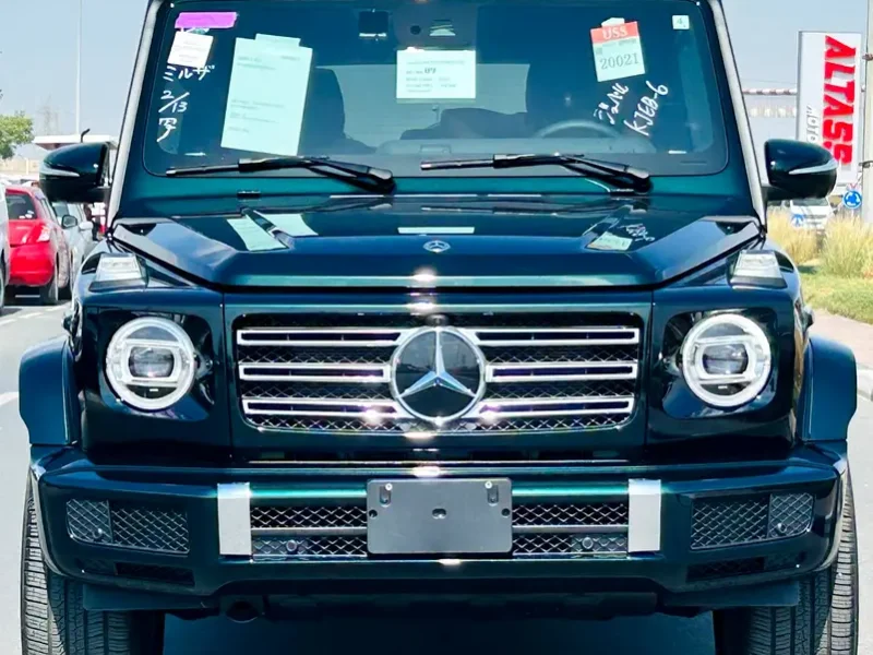 2024 Mercedes-Benz G-Class G 400 d 6 Cylinders Engine Green Black Wagon