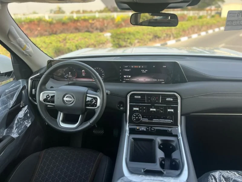 2025 Nissan Patrol XE 3.8 Liters V6 Petrol Engine White Black SUV GCC Specs