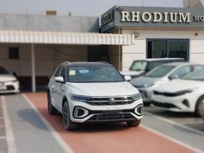 Volkswagen T ROC 1.5L 4 Cylinders Engine Petrol 2025 White Black Hatchback