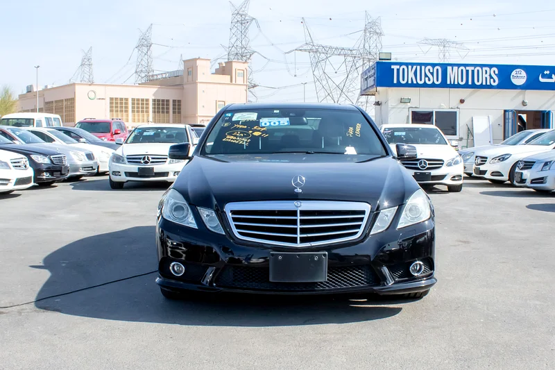 2009 Mercedes-Benz E-Class E 350 6 Cylinders Engine Black Sedan Excellent Condition