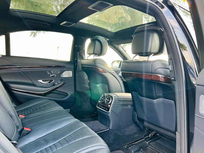 2019 Mercedes-Benz S-Class S 400 6 Cylinders Petrol Engine Black Sedan