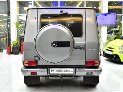 2015 Mercedes-Benz G-Class G 63 AMG 8 Cylinders Engine Silver Red SUV GCC