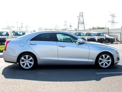 2014 Cadillac ATS Performance 4 Cylinders Engine Silver Black Sedan Clean Car
