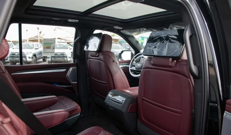 2025 Cadillac Escalade SPORT 6.2 litres V8 Engine GCC Spec Black Red SUV