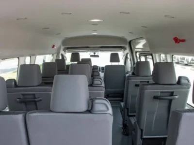 2026 Toyota Hiace High Roof 13S 3.5L AT GCC Spec White Grey