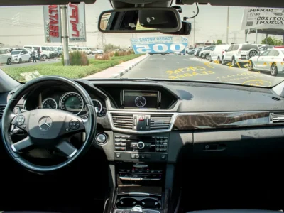 2009 Mercedes-Benz E-Class E 350 6 Cylinders Engine Silver Black Immaculate Condition