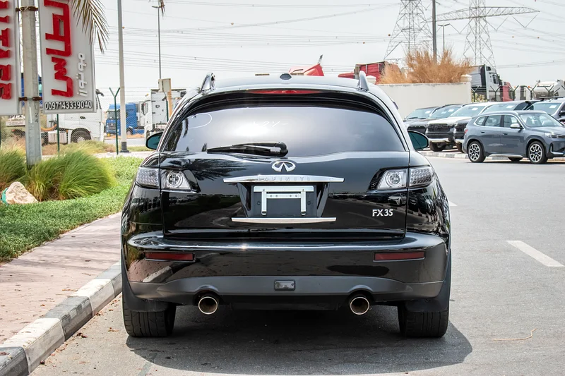 2008 Infiniti FX45/FX35 Standard 6 Cylinders Engine Black Beige SUV