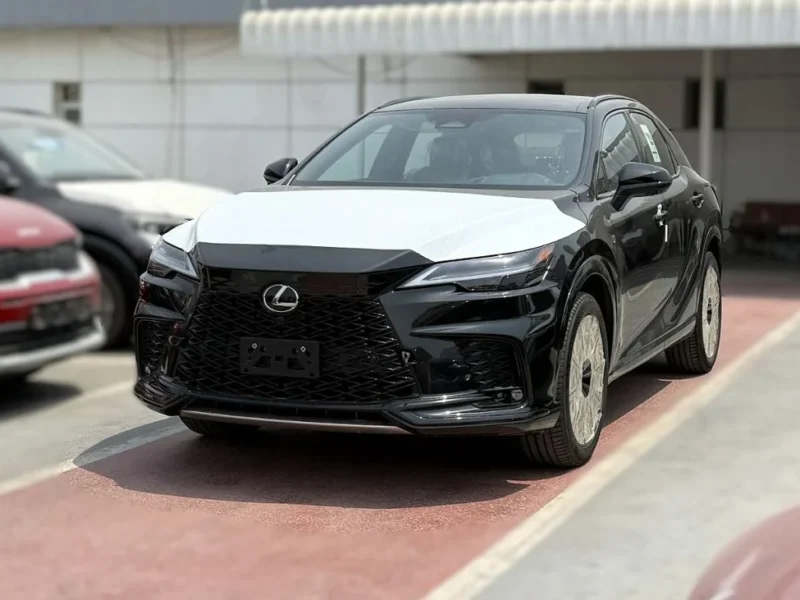 2025 Lexus RX500h F Sport Performance 2.4L Hybrid Black Red SUV GCC Specs