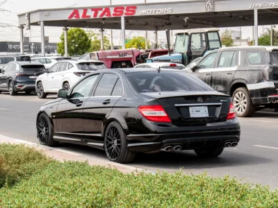2008 Mercedes-Benz C-Class C250 6 Cylinders Engine Black Sedan Clean Car