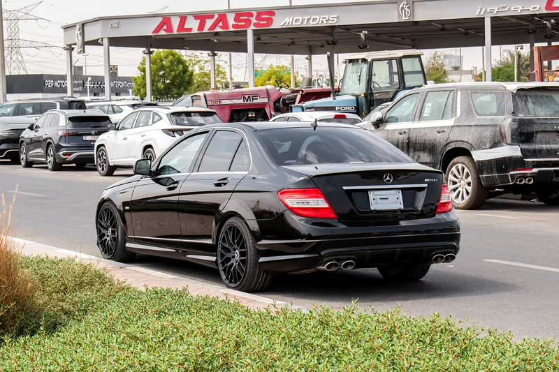 2008 Mercedes-Benz C-Class C250 6 Cylinders Engine Black Sedan Clean Car