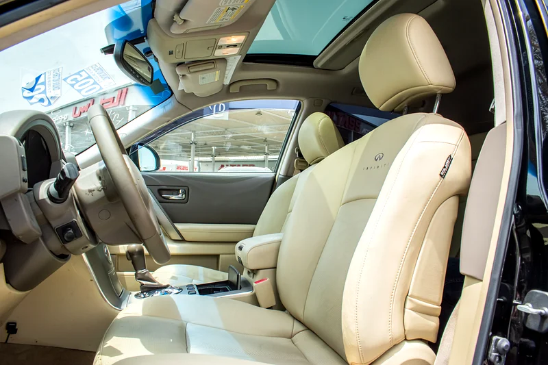 2008 Infiniti FX45/FX35 Standard 6 Cylinders Engine Black Beige SUV