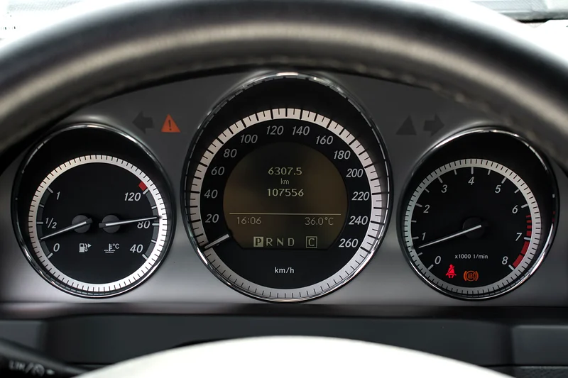 2008 Mercedes-Benz C-Class C250 6 Cylinders Engine Black Sedan Clean Car