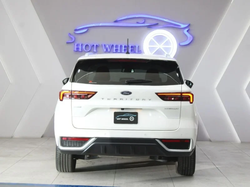 2024 Ford Territory Titanium 1.8L EcoBoost Turbocharged 4-Cylinder White Black SUV
