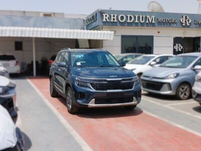 2024 Kia Seltos 1.5 Liter 4 Cylinders Petrol Engine Grey Black SUV