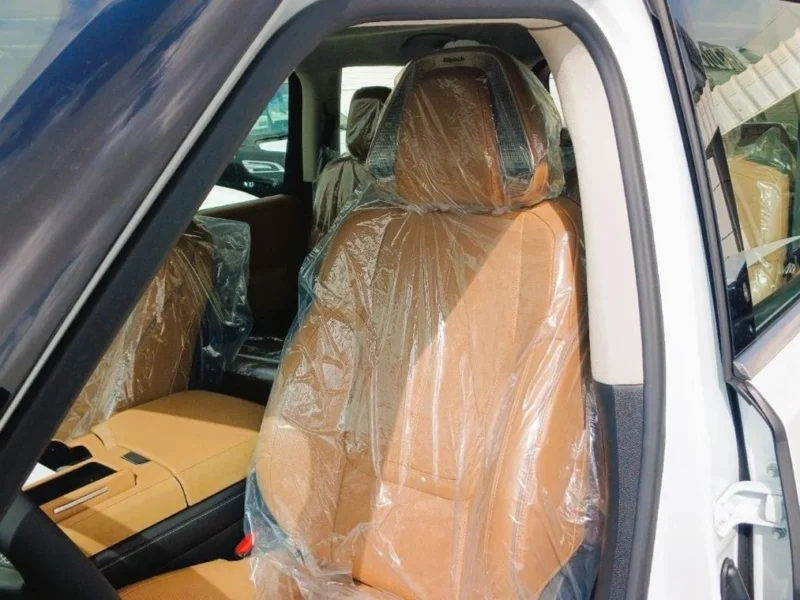 2025 Infiniti QX80 3.5L 6 Cylinders Engine Petrol SENSORY White Tan SUV