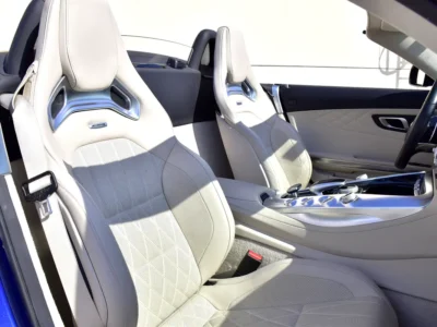 2018 Mercedes-Benz AMG GT 8 Cylinders Engine Blue Beige Convertible GCC Specs