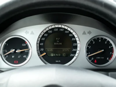 2008 Mercedes-Benz C-Class C250 6 Cylinders Engine Black Sedan Clean Car