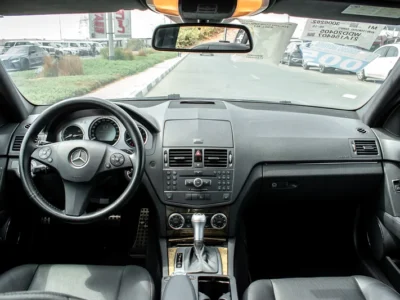 2008 Mercedes-Benz C-Class C250 6 Cylinders Engine Black Sedan Clean Car