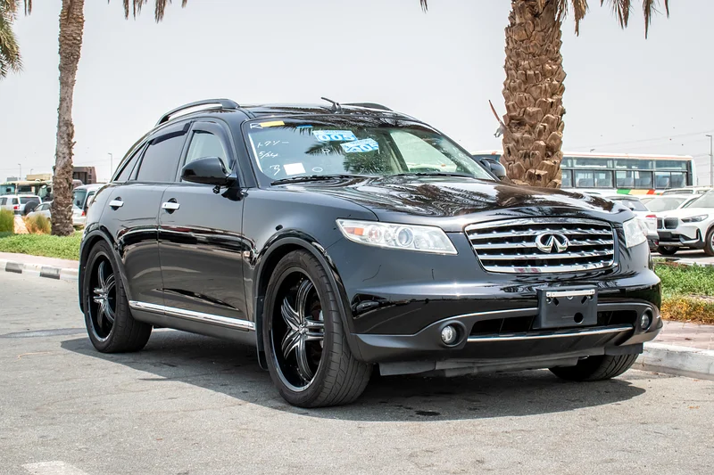 2008 Infiniti FX45/FX35 Standard 6 Cylinders Engine Black Beige SUV