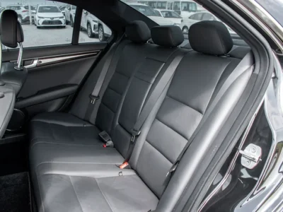 2008 Mercedes-Benz C-Class C250 6 Cylinders Engine Black Sedan Clean Car