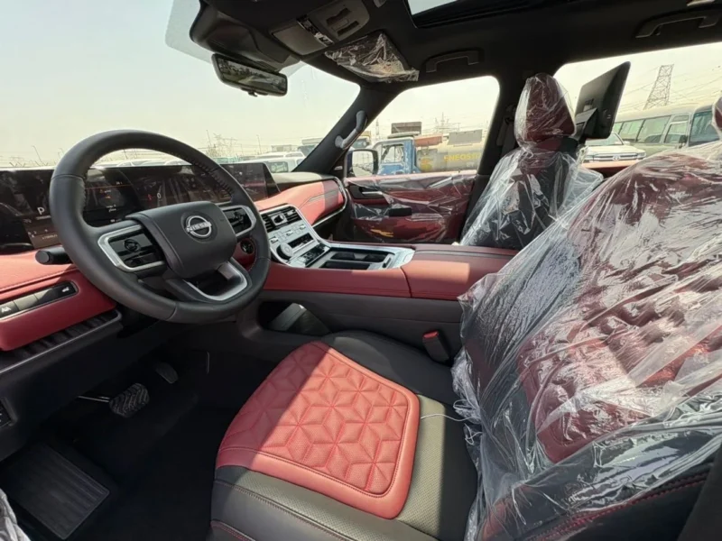 2026 NISSAN PATROL LE TITANIUM+ 6 Cylinders Engine Blue Red SUV GCC Specs