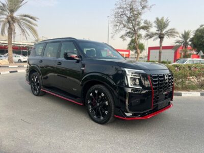 2026 Nissan Patrol NISMO 6 Cylinders Engine Black Red SUV GCC Specs